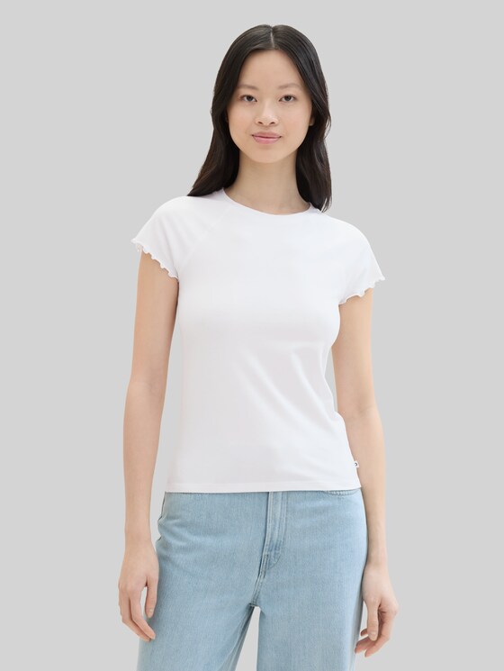 Slim fit T-shirt - White