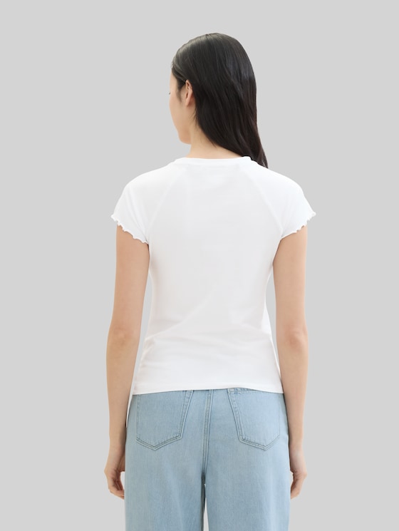 Slim fit T-shirt - White