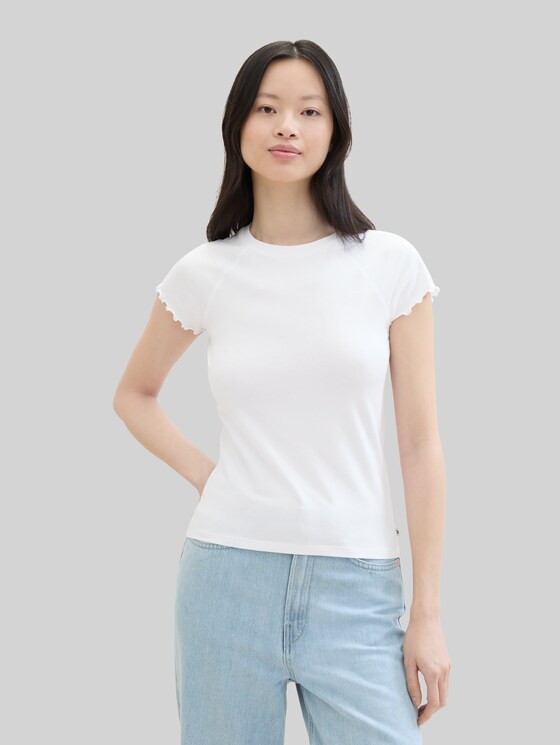 Slim fit T-shirt - White