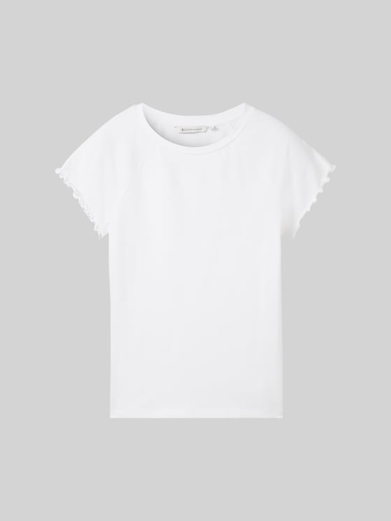 Slim fit T-shirt - White