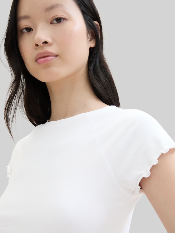 Slim fit T-shirt - White