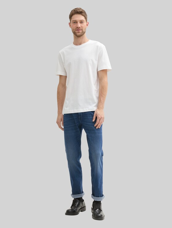 TTMARVIN STRAIGHT Jeans - Used Dark Stone Blue Denim