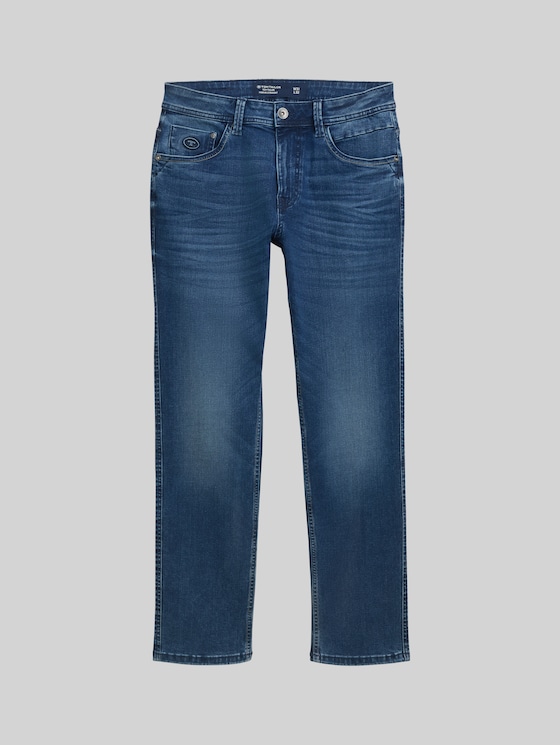 TTMARVIN STRAIGHT Jeans - Used Dark Stone Blue Denim