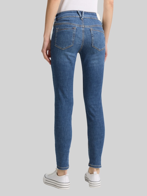 TTJONA EXTRA SKINNY jeans - Used Mid Stone Blue Denim