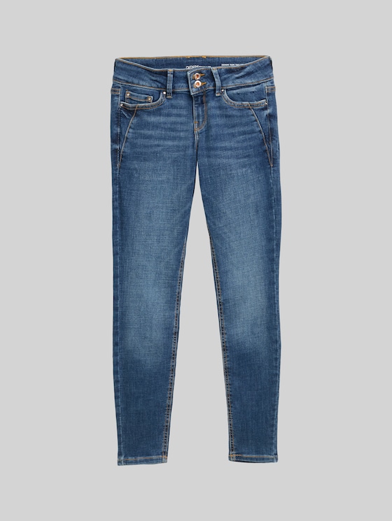 TTJONA EXTRA SKINNY jeans - Used Mid Stone Blue Denim