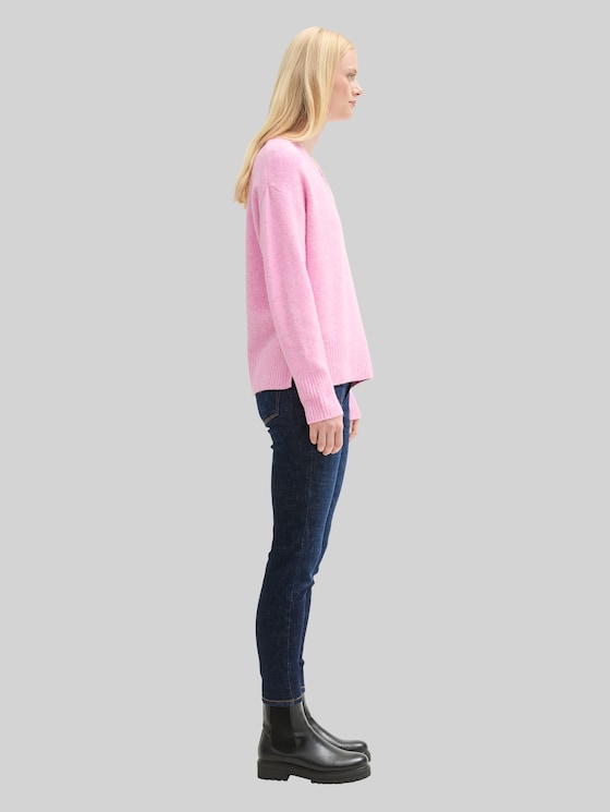 TTJONA EXTRA SKINNY jeans - Used Dark Stone Blue Denim