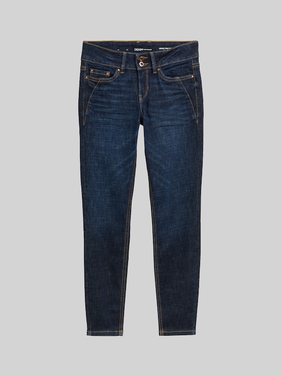TTJONA EXTRA SKINNY jeans - Used Dark Stone Blue Denim