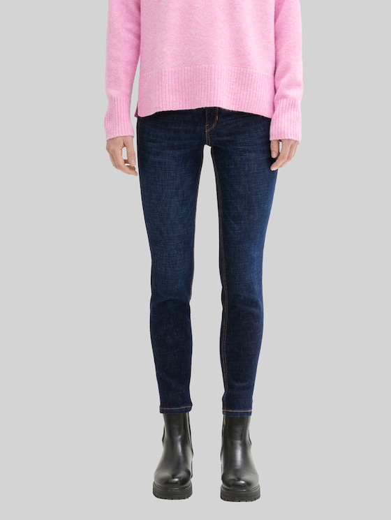 TTJONA EXTRA SKINNY jeans - Used Dark Stone Blue Denim