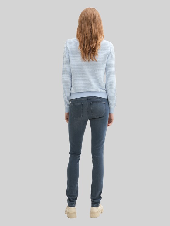 TTALEXA slim jeans - mid stone blue grey denim