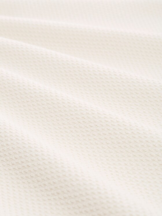 Jacquard sweatshirt - Whisper White
