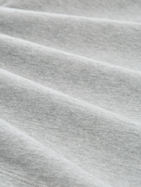 Basic top, pack of 2 - medium silver grey melange