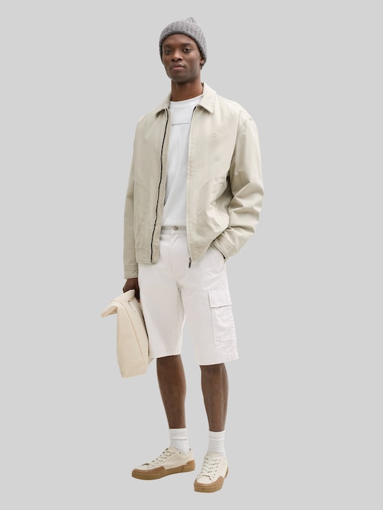 regular cargo shorts - Chalk Grey