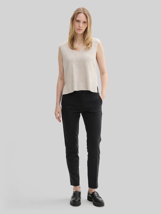 TTMIA Slim Trousers - deep black
