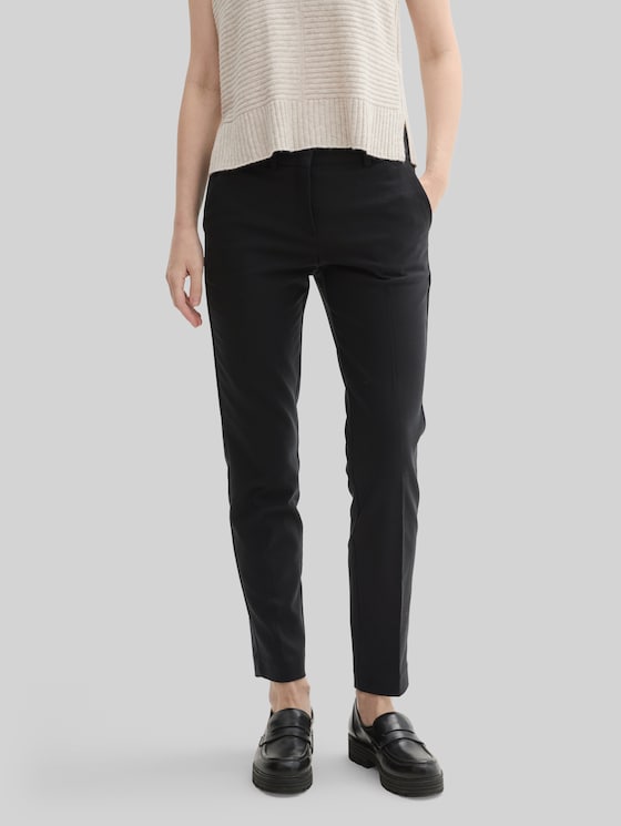 TTMIA Slim Trousers - deep black