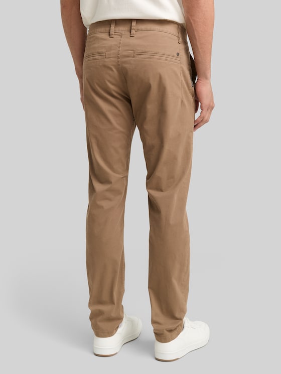 Tapered chino trousers - Caribou Beige