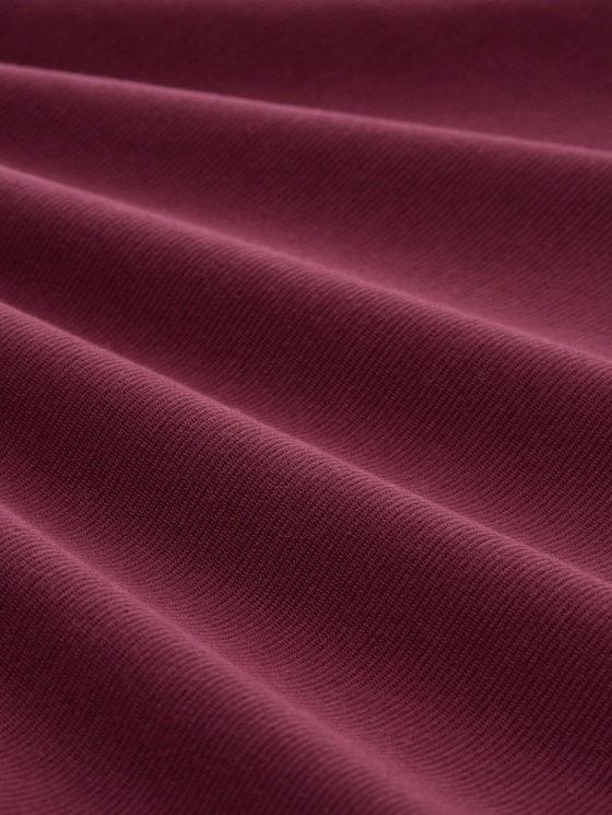 Long-sleeved top with button details - Preppy Plum