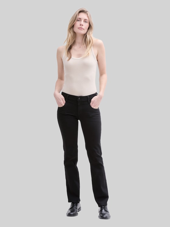 TTALEXA STRAIGHT jeans - black denim