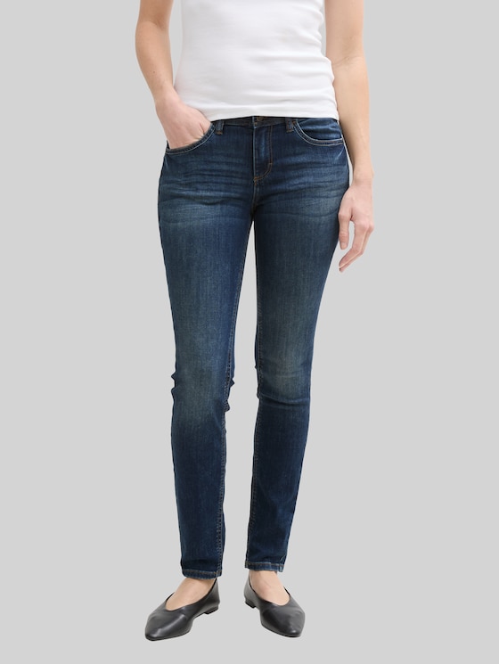 TTALEXA SKINNY jeans - mid stone wash denim