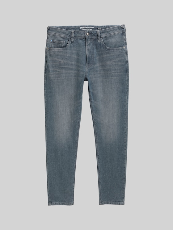 TTBRYDEN TAPERED jeans - mid stone blue grey denim