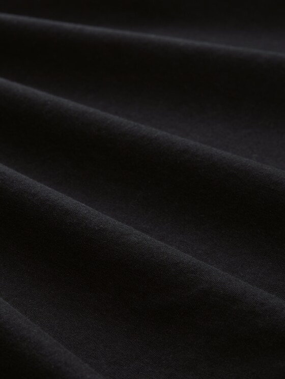 Printed T-shirt - deep black