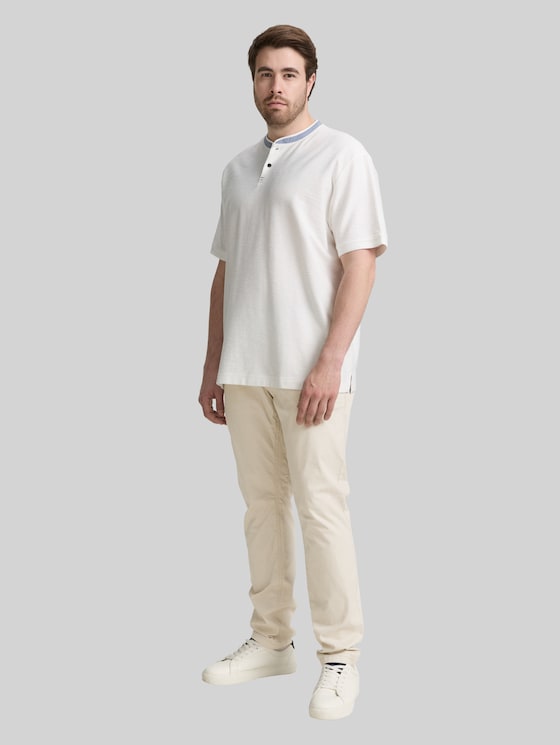 Plus Size - Tapered chino trousers - light cashew beige