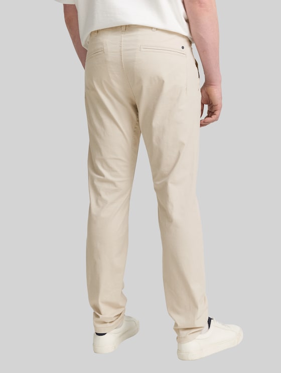 Plus Size - Tapered chino trousers - light cashew beige