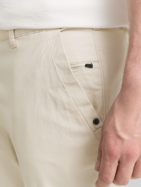 Plus Size - Tapered chino trousers - light cashew beige