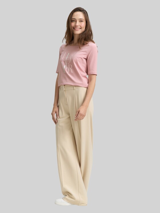 Printed T-shirt - Morning Pink