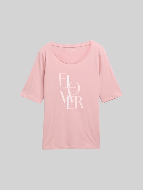 Printed T-shirt - Morning Pink