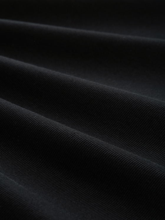 Jersey midi dress - deep black