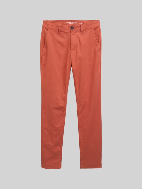 Regular fit chinos - rust red