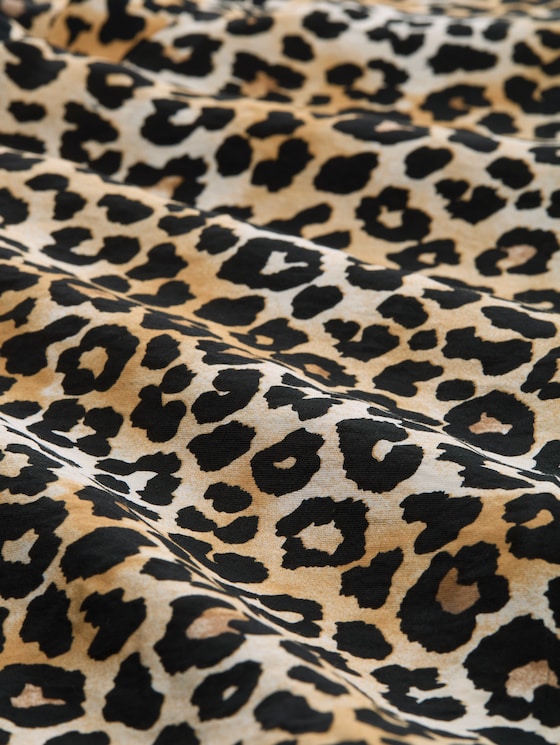 Loose fit blouse - leo print