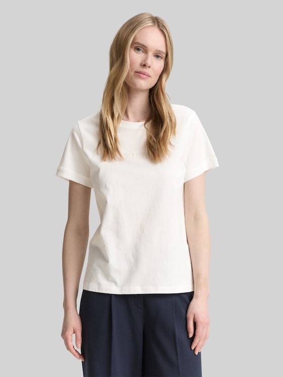 Slim-fit T-shirt, pack of 2 - sky captain blue