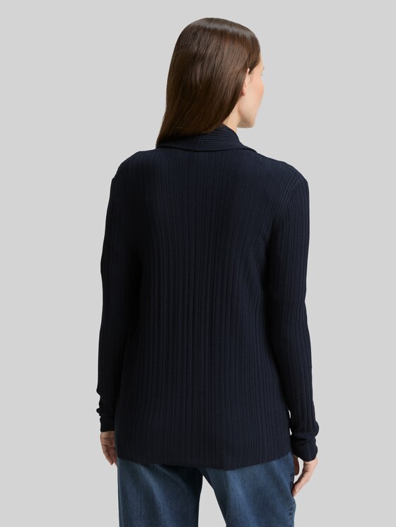 Cardigan with shawl collar - Lunar Eclipse
