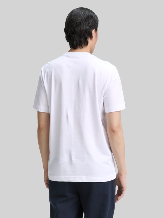 T-shirt with a photo print - White