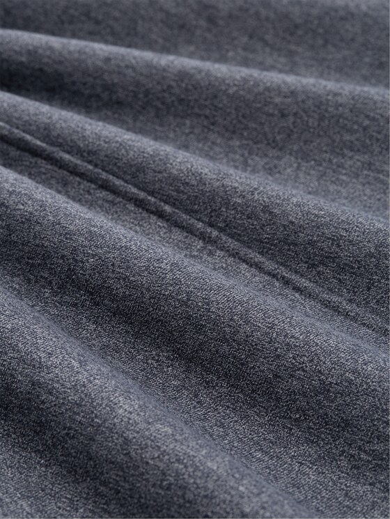 Snood sweatshirt in a melange look - navy grindle structure