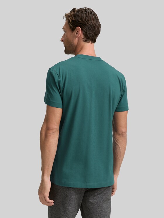 Slim fit T-shirt with stretch - Jasper Green