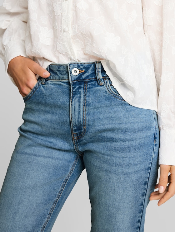TTSTELLA BOOTCUT Stretch Jeans - Used Light Stone Blue Denim