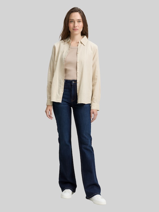 TTSTELLA BOOTCUT Stretch Jeans - dark blue denim
