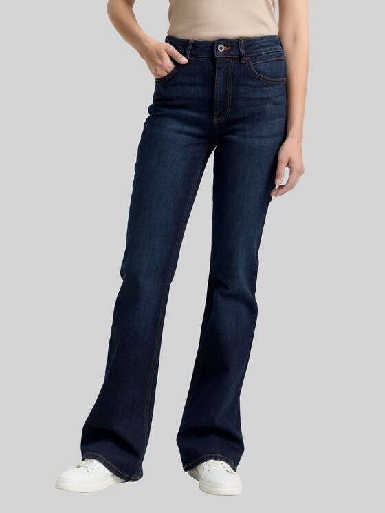 TTSTELLA BOOTCUT Stretch Jeans - dark blue denim