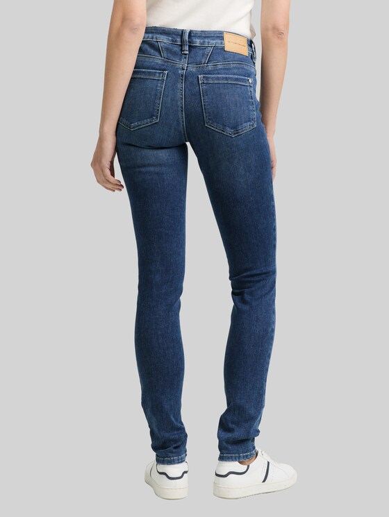 TTLUCIE SKINNY jeans - mid stone wash denim