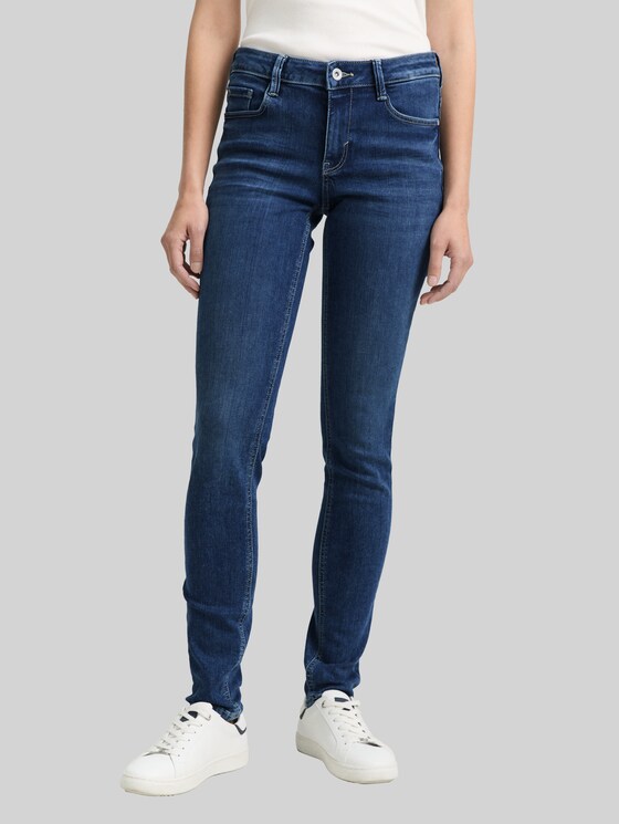TTLUCIE SKINNY jeans - mid stone wash denim
