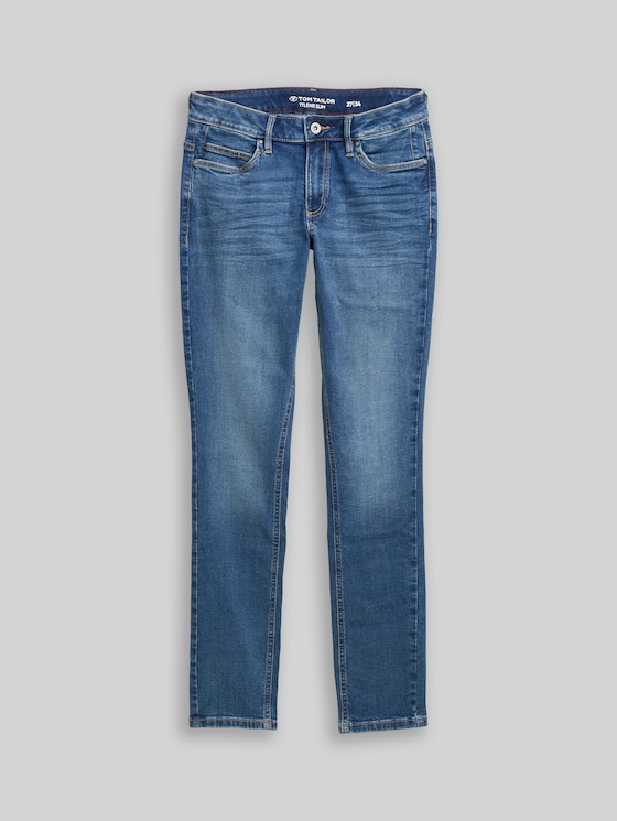 TTLENE SLIM jeans with stretch - Clean Mid Stone Blue Denim