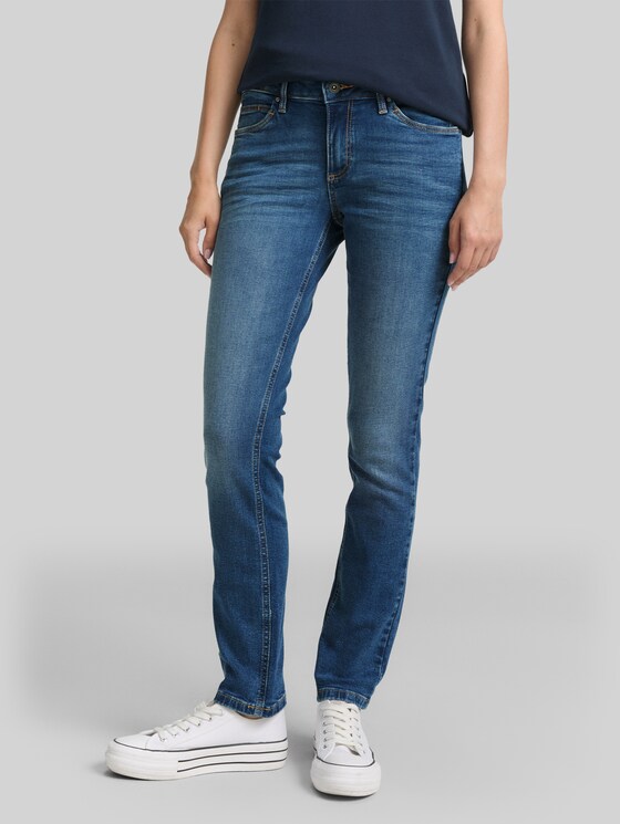 TTLENE SLIM jeans with stretch - Clean Mid Stone Blue Denim