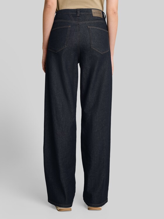 TTMADINA WIDE jeans - Rinsed Blue Denim