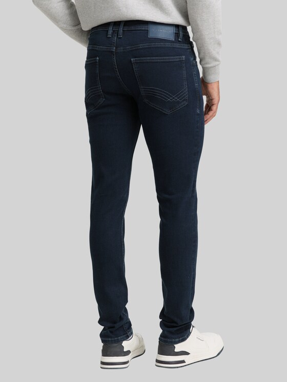 TTTROY slim jeans with stretch - blue black denim