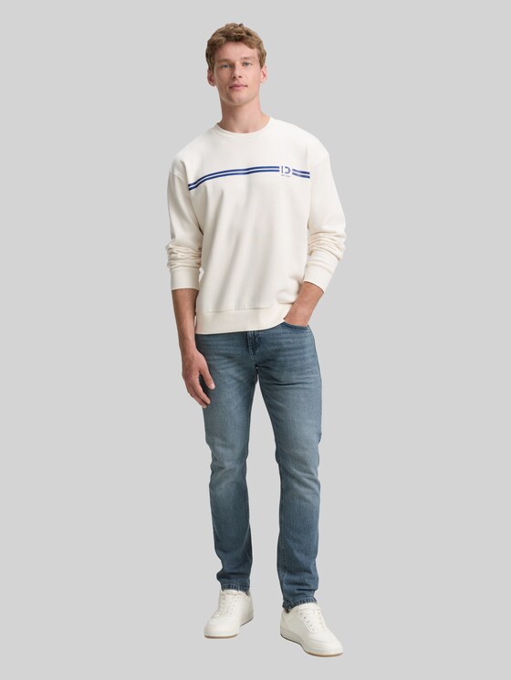 TTPIERS SLIM jeans - mid stone blue grey denim