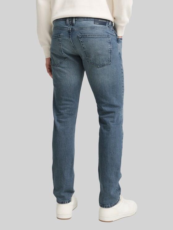TTPIERS SLIM jeans - mid stone blue grey denim