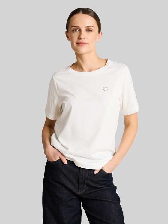Cotton T-shirt - Whisper White