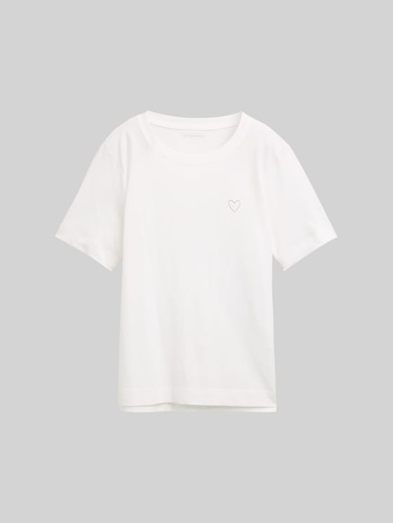 Cotton T-shirt - Whisper White